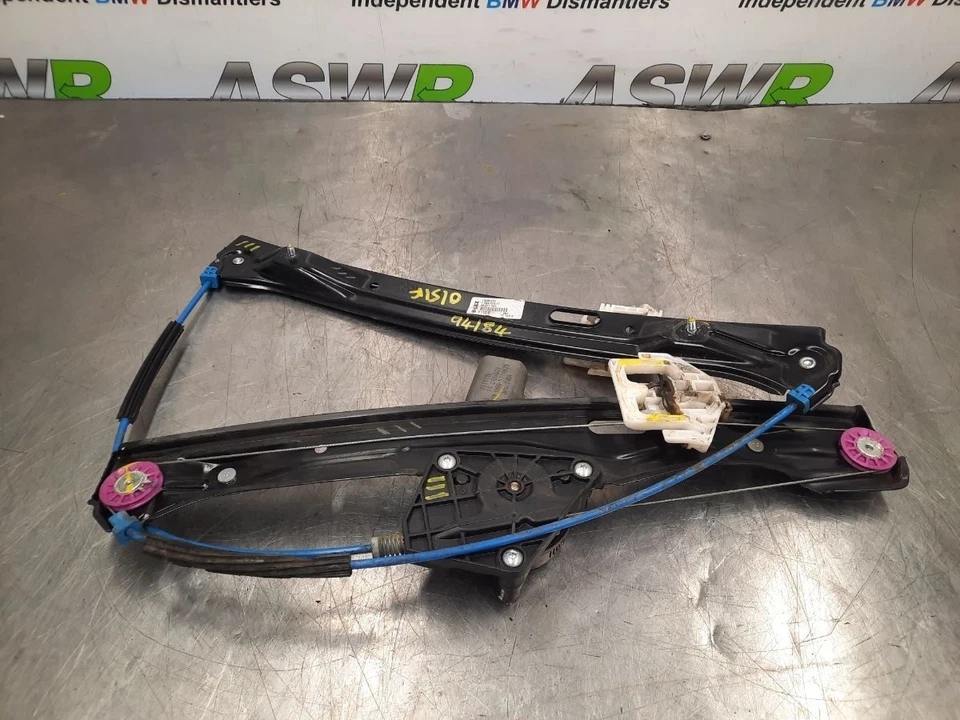 BMW 3 SERIES Window Regulator O/S Drivers Front F30 F31 51337281886 - Image 3 of 4