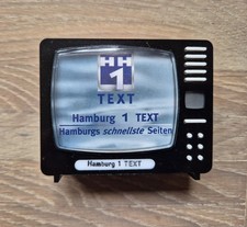 Plastiskop Gucki KLICK TV Bildbetrachter Fernseher schwarz Hamburg 1 Video Text