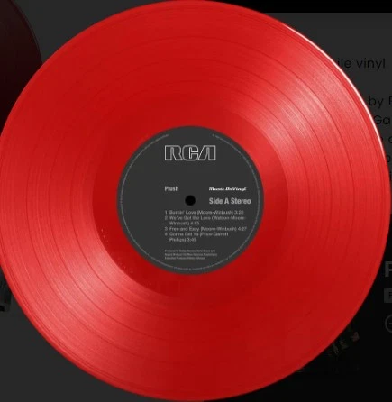 Plush - Plush (LP, Album, Ltd, RE, Red) (Mint (M)) - Bild 2 von 2