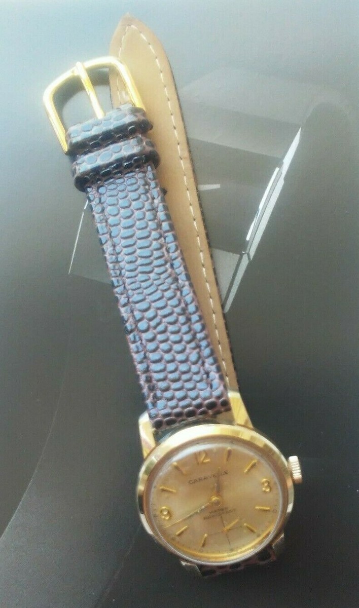 レア【1970年代】ブローバ キャラベル ヴィンテージ手巻き腕時計