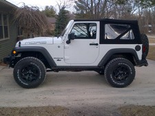 For 2010-2018 Jeep Wrangler 2-door Replacement Soft Top Tinted Rear Windows For 2010-2018 Jeep Wrangler 2-door Replacement Soft Top Tinted Rear Windows