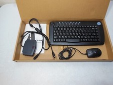 Vintage One Touch Simply ACK-580 Wireless Keyboard Mouse Multimedia Black