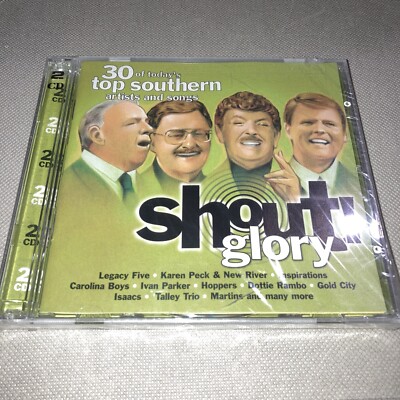 Shout! Glory by Various Artists (CD) 30 Top Southern Songs/Artists  Cracked Case