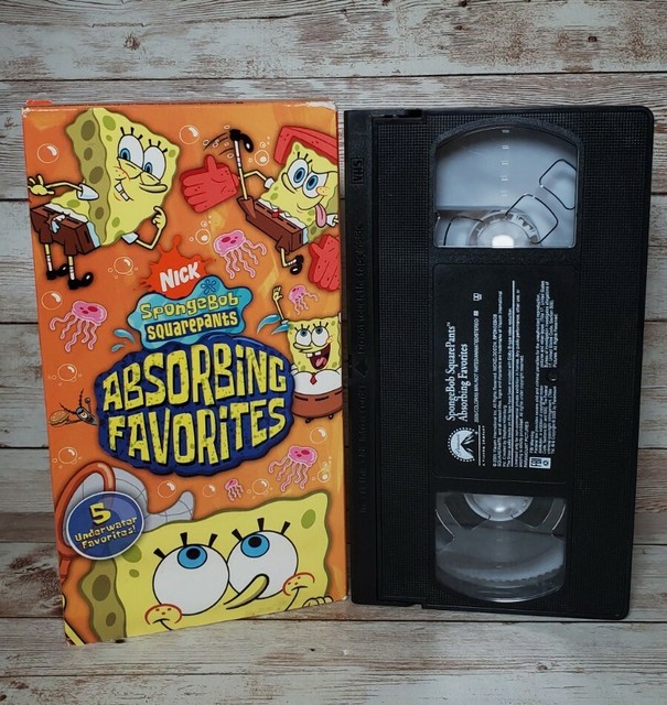 Spongebob Squarepants Absorbing Favorites (VHS, 2005) for sale online