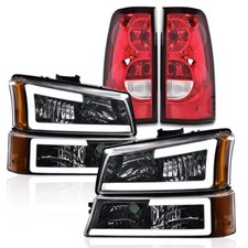 Fit For 2003-2007 Chevy Silverado Led Drl Headlights Lamptail Lights Set Fit For 2003-2007 Chevy Silverado Led Drl Headlights Lamptail Lights Set