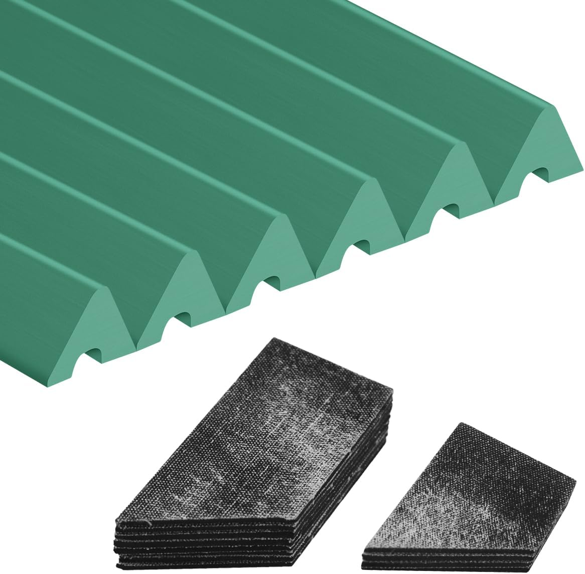 Billiards K66 Rubber Bumpers Pool Table Rail Cushions (Set of 6) Bumpers Bumpers