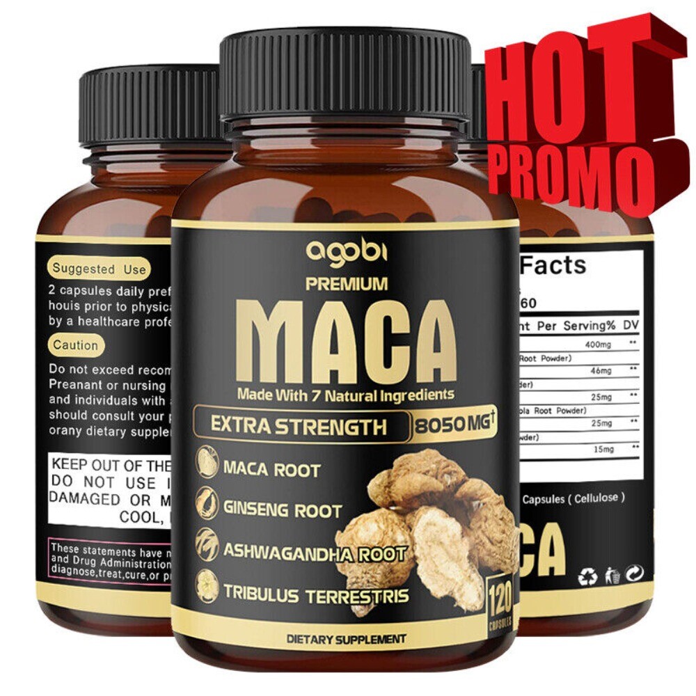 Maca 8050mg - Supporto per Desiderio e Resistenza