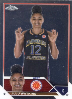 2023 Topps Chrome McDonald's All-American Base #93 Juju Watkins