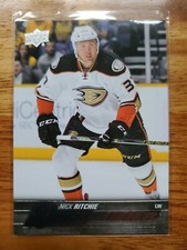 2015 16 Upper Deck Nick Ritchie Young Guns #496 Toronto Maple Leafs 