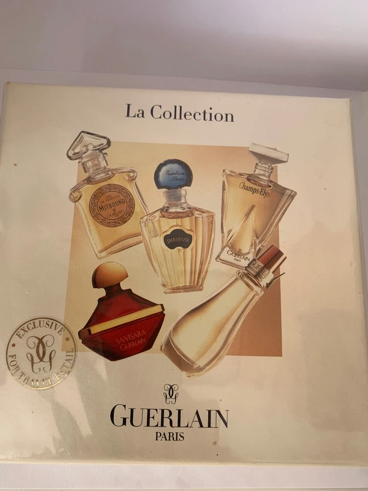 NEU Guerlain Vintage Set 1999 Coriolan Shalimar Samsara Mitsouko Champs-Elysees