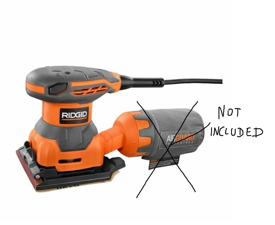 Rigid on sale sheet sander