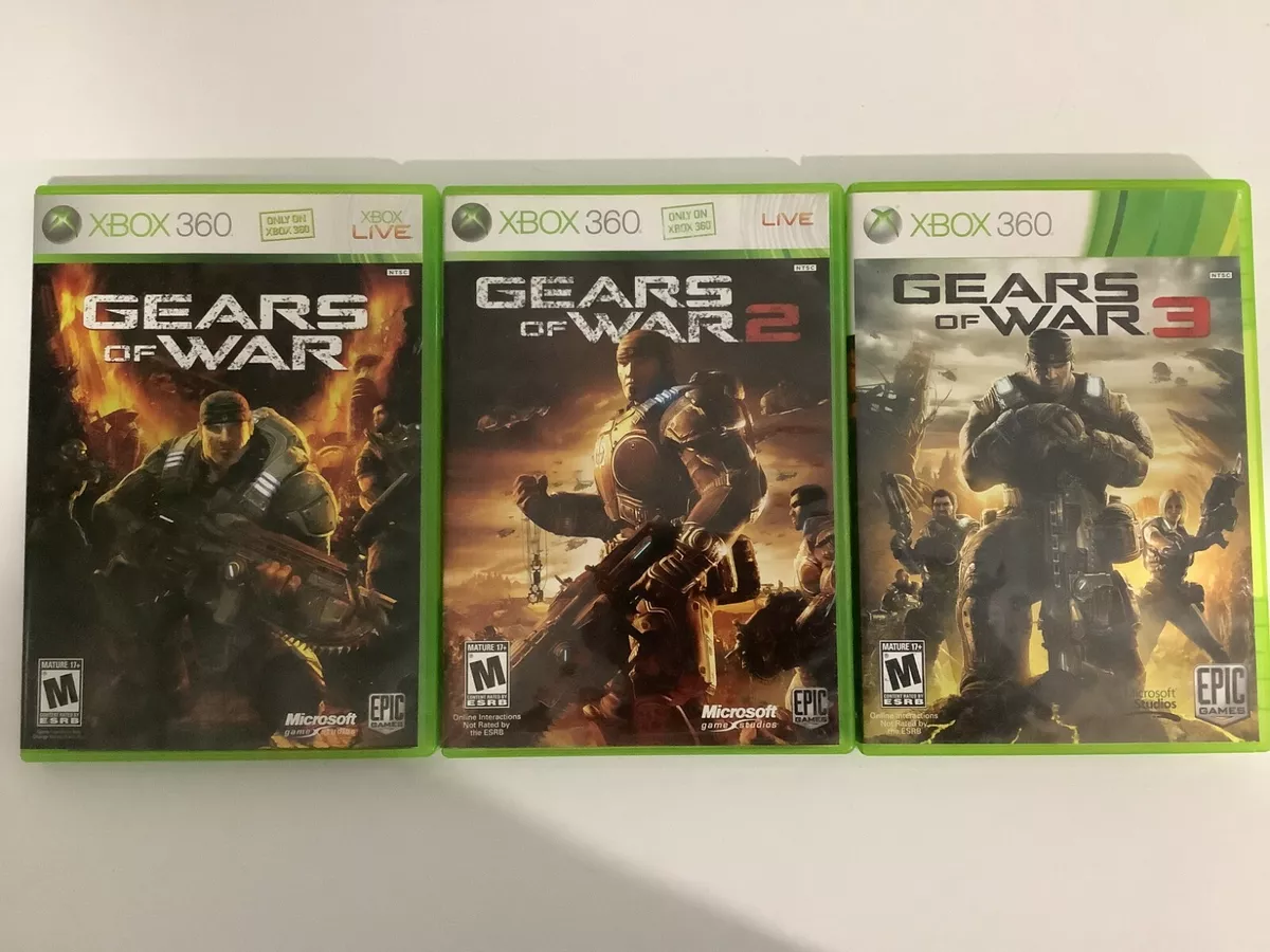 Xbox 360 Gears Of War 3 Video Game Used