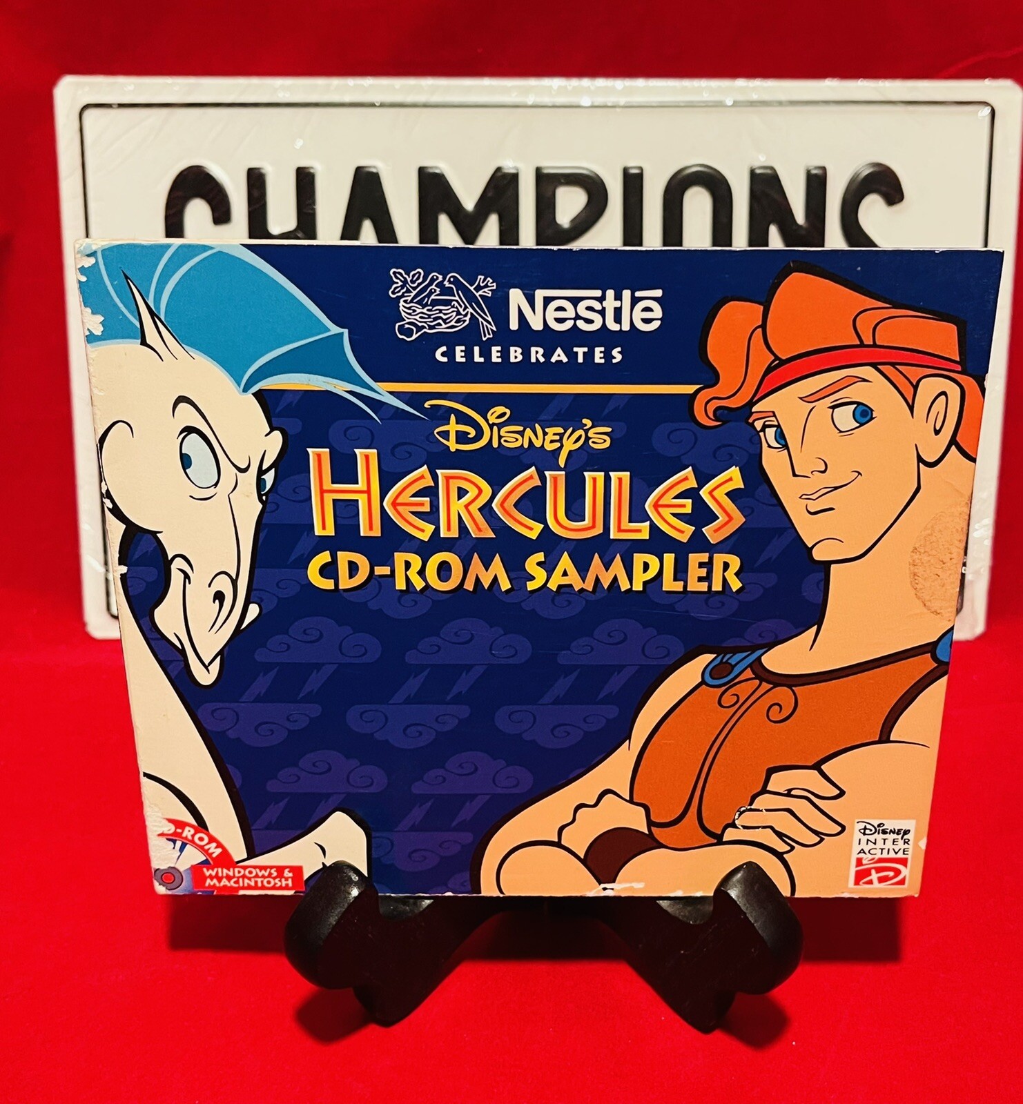 Nestle Celebrates Disney S Hercules Cd Rom Sampler For Pc Cib Ebay