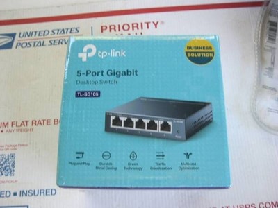 TP-Link TL-SG105, 5 Port Gigabit Unmanaged Ethernet Switch - FREE SHIPPING