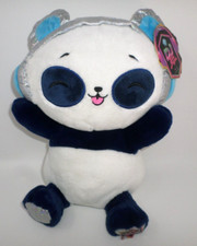 FAO Schwarz DJ Glow Brights Panda Plush Plays Music Lights Up 13"