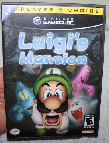 NINTENDO GAMECUBE LUIGI'S MANSION 2003 KOMPLETT