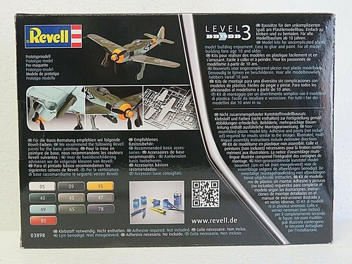 Revell 03898 FOCKE WULF FW 190 F-8 Model kit 1:72 New - Picture 3 of 4