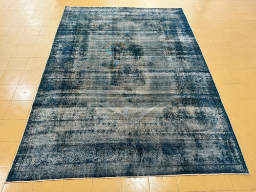 9'0" x 12'3" ft. Semi-Antique Turkish Ladik, Hand Knotted 100% Wool Rugs - Picture 4 of 6