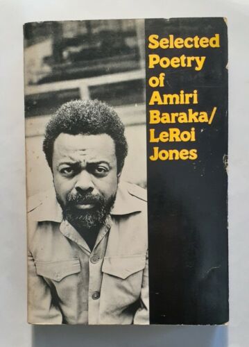Selected Poetry of Amiri Baraka / LeRoi Jones Paperback First Edition 1st Print - Picture 1 of 19
