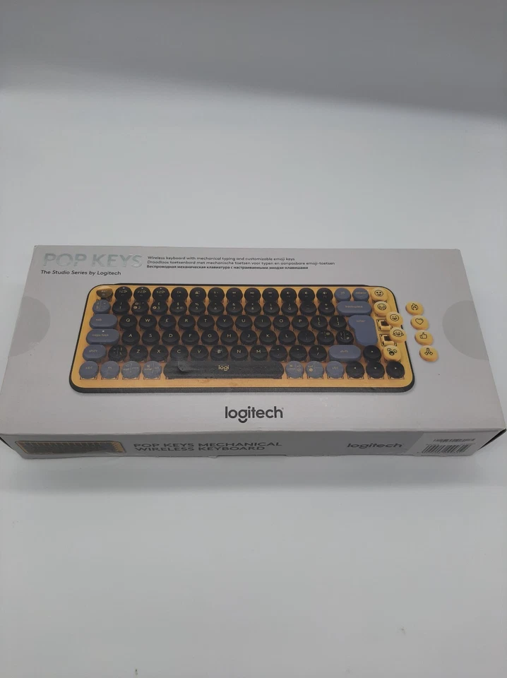 Logitech Pop Keys Wireless Mechanical Keyboard With Emoji Keys - Brand New - Image 4 of 4