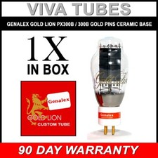 Brand New In Box Genalex Reissue PX300B / 300B GOLD PIN Vacuum Tube