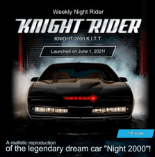 Deagostini Knight Rider 2000 K.i.t.t. 18 Scale Model Car Parts Weekly Magazine Deagostini Knight Rider 2000 K.i.t.t. 18 Scale Model Car Parts Weekly Magazine