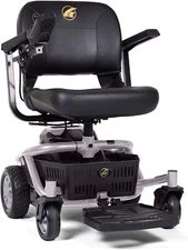 Golden Technologies - LiteRider Envy - Compact Power Chairs (Satin Silver)