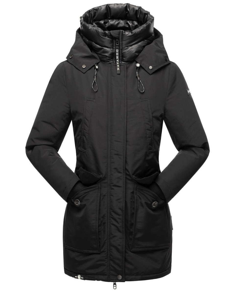 Navahoo Damen Winter Jacke Steppjacke Anorak Mantel Outdoor Parka  Blizzardstorm