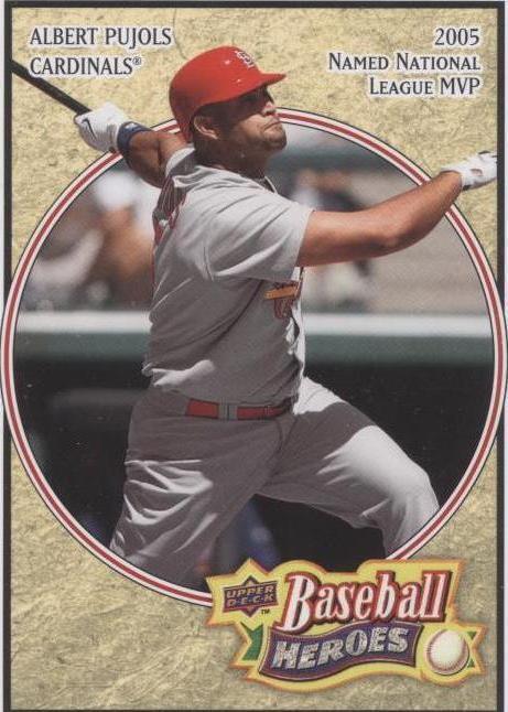 2008 Upper Deck Baseball Heroes - Albert Pujols #156 - 1 of 1