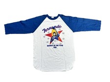 vtg 80’s Fernando Valenzuela la Dodgers raglan 3/4 rookie fernandomania Chicano