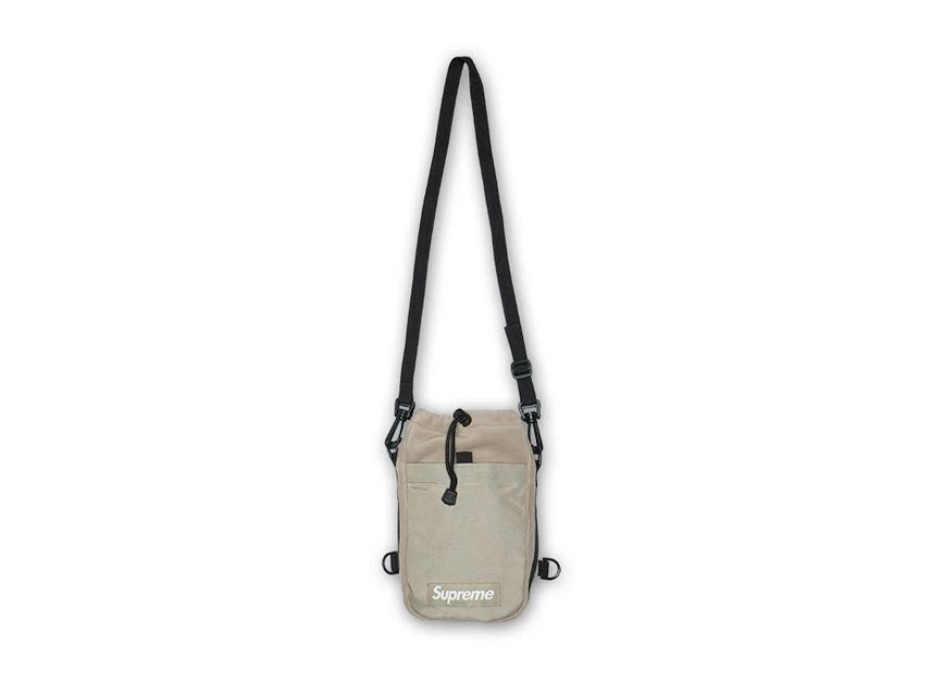Sac à bandoulière Supreme Polartec taupe