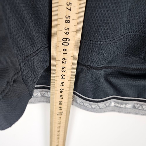 Santic Cycling Jersey Mens Size L Black Green Zip Front Short Sleeve Pockets - Picture 7 of 8