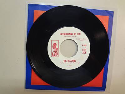 HELLIONS:(Pre-Traffic w/Jim Capaldi-Dave Mason)Daydreaming Of You-U.S.7'' Kapp DJ