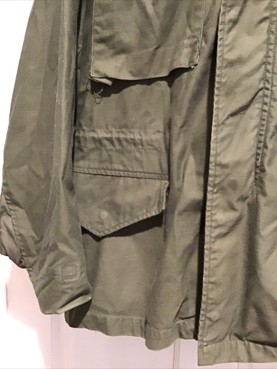 VTG U.S. Military M-65 Field Coat Jacket w/ Hood 8405-782-2936