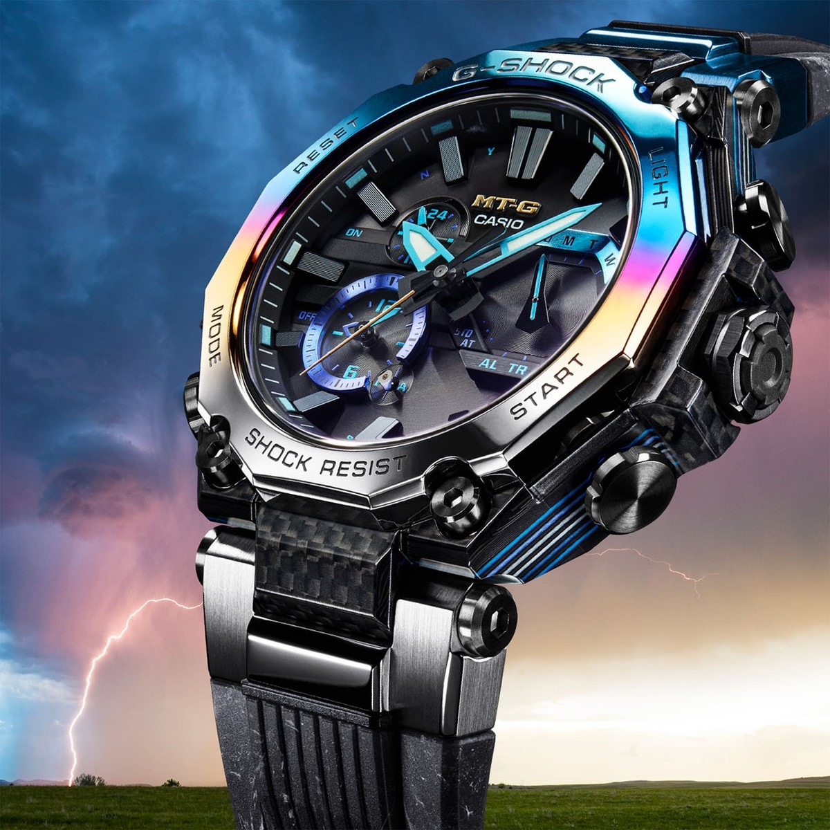 新品未使用　G-SHOCK MTG-B2000YST-1AJR CASIO G-SHOCK MTG-B2000 Series STORM CHASER MTG-B2000YST-1AJR