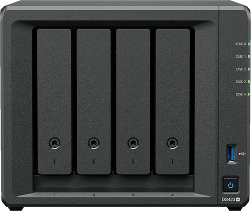 Synology DS423+ 4-Bay NAS 2GB RAM 24TB (4x6TB) of WD Red Plus Drives - Picture 3 of 7