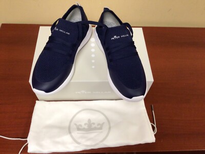 Peter Millar Women Size 8.5 Hyperlight Glide Athleisure Sneaker Navy NIB