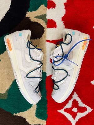 Nike Dunk Low Off-White ''Lot 16'' DJ0950-111 - Size 9.5