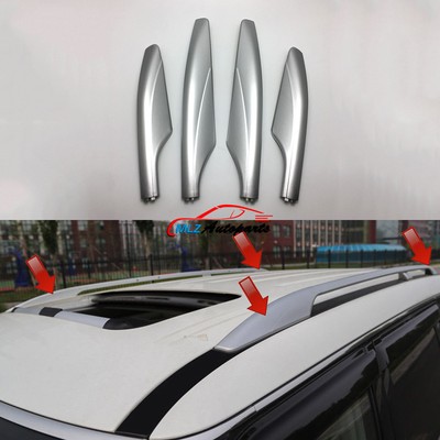 Silver For Ford Escape Kuga MK3 2013-2017 Roof Rack Rail End Cover Shell Replace