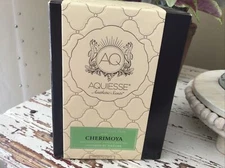 Aquiesse AQ Cherimoya New In Box Wax Luxury Scented Candle 1-wick