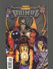 Primal Force #0 (DC 1994) NM+ 9.6+, Red Tornado, Jack O' Lantern,  Doctor Mist