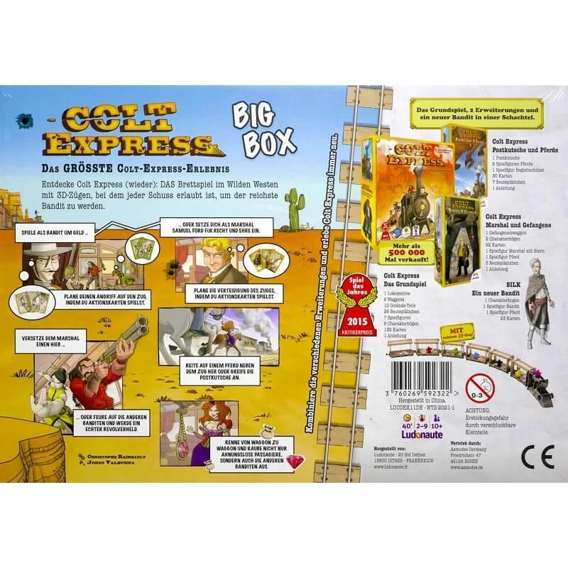 Colt Express - Big Box (Deutsch) Brettspiel - Bild 2 von 4