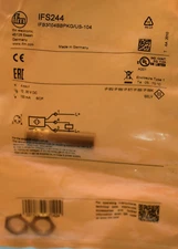 Ifm Electonic Efector IFS244 Inductive Sensor IFB3004BBPKG/US-104