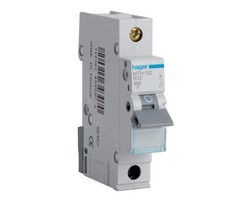 Hager 32A MCB B32 32 Amp MTN132 Type B Single Pole Miniature Circuit Breaker