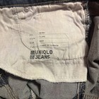 UNIQLO Women's Jeans Size 27 Dark Wash Skinny Fit Flare Style High Cotton Denim — photo 4