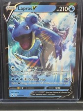 Pokémon Lapras V 049/202 Ultra Rare Holo Sword & Shield 210 HP Basic English
