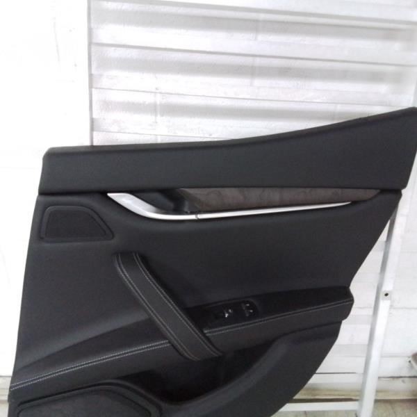 2017 MASERATI GHIBLI Passenger Side Rear Interior Trim Panel Black TRIM NA OEM