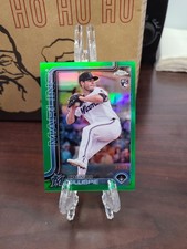 2025 Topps Chrome True Green Rookie Refractor #26 Connor Gillispie /99 Marlins