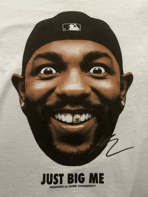 Kendrick Lamar Big Face T-Shirt Mens Small Rap Hip Hop Graphic Tee Game Changer