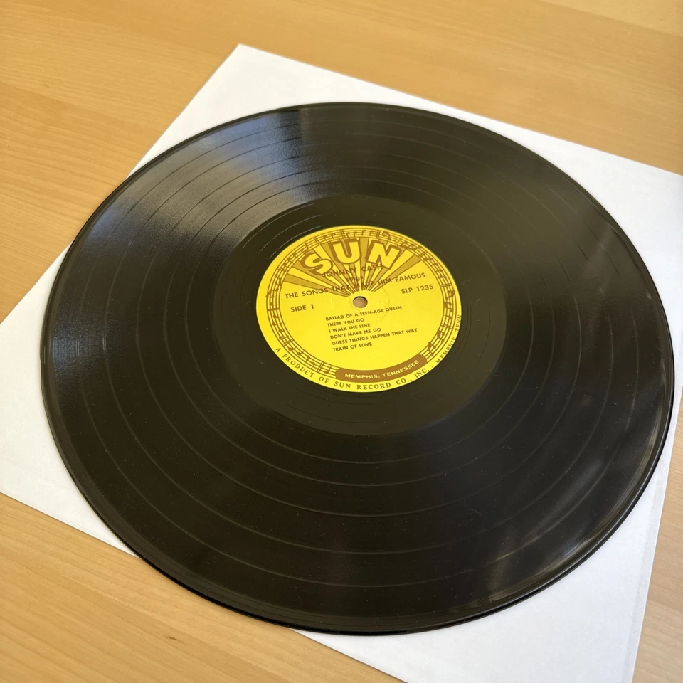 Original 1958 Johnny Cash Sings The Songs That Made Him Famous 1st US Press! - Image 2 of 4